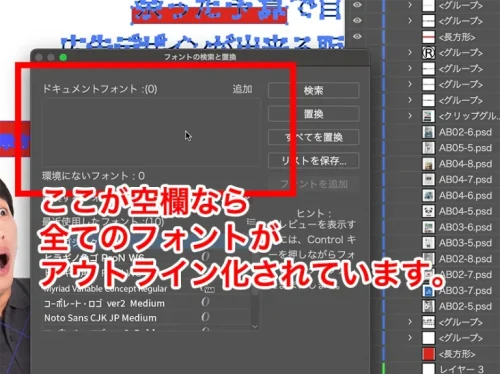 アウトライン化